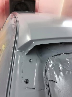 Close-up it looks even better.