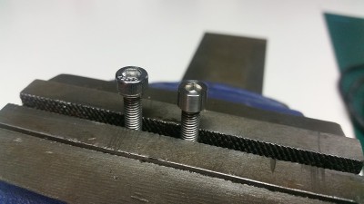 The lengths I go to for perfection - Lathed SS allen key bolts all round