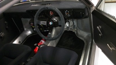 Suede wheel and dash, custom gauge panel