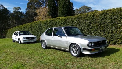 Mates 33 1.7 twin carb and my Sud