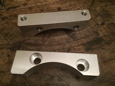 Production mount in aerospace alloy