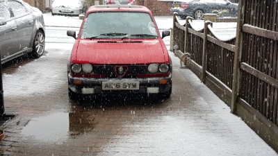 Coped great in the snow.